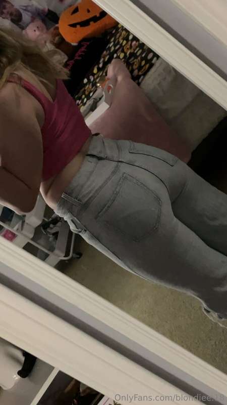 These jeans are tighter than they used to be…. Must’ve shrun..