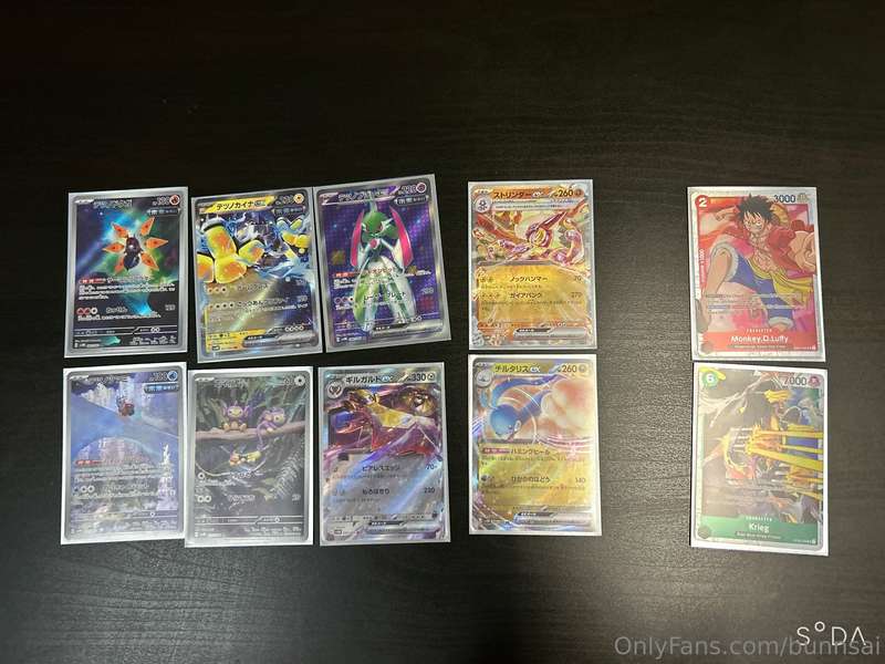Pulled some nice ones today 💕 Pokémon Japanese edition left ..