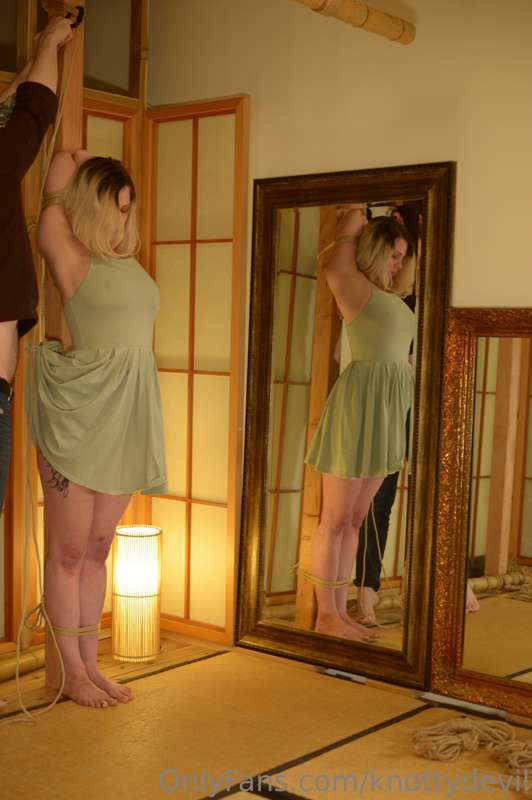 Captured shots from a shibari scene with @adorgeous Photos b.. 19