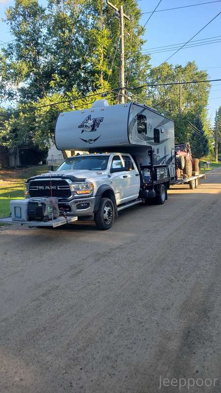 On our way to Hawkpride orv park in Alabama. Going to met a ..