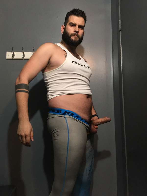 sweaty stinky after workout gym bone