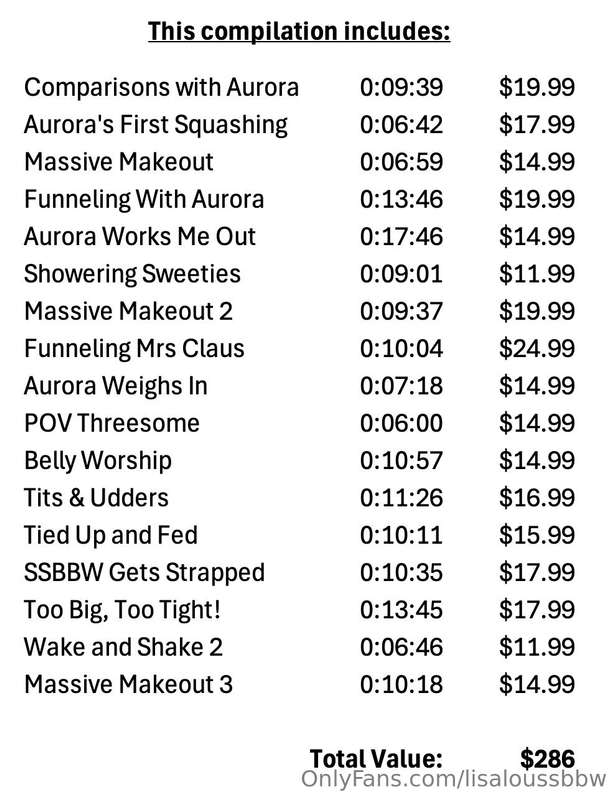 Onlyfans Exclusive VideoAURORA COMPILATION 2025 - 04:17:59 m..