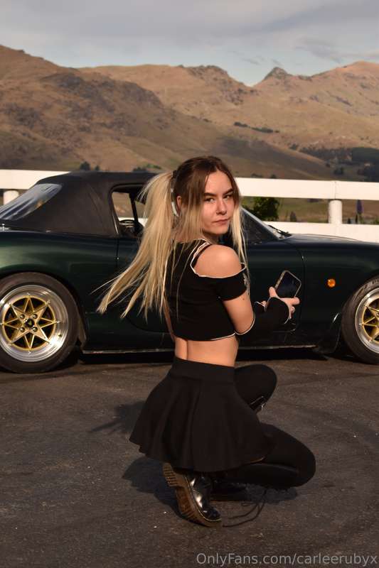 Car girl's first shoot with the nb  7