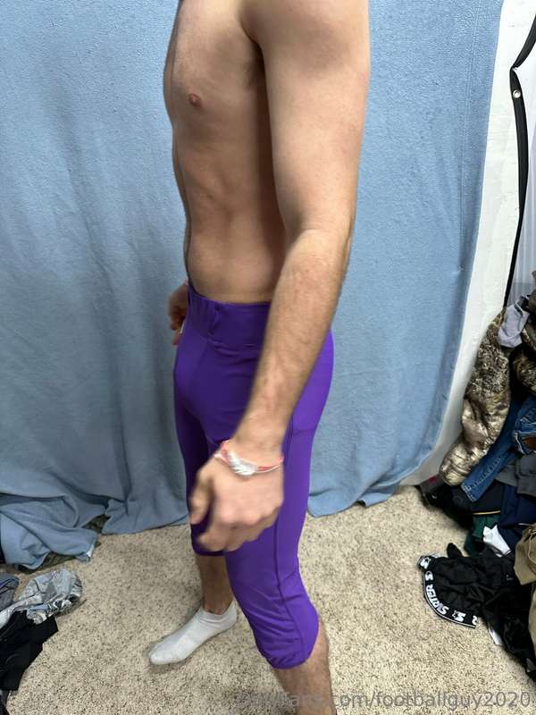 More of the private in football pants! 22