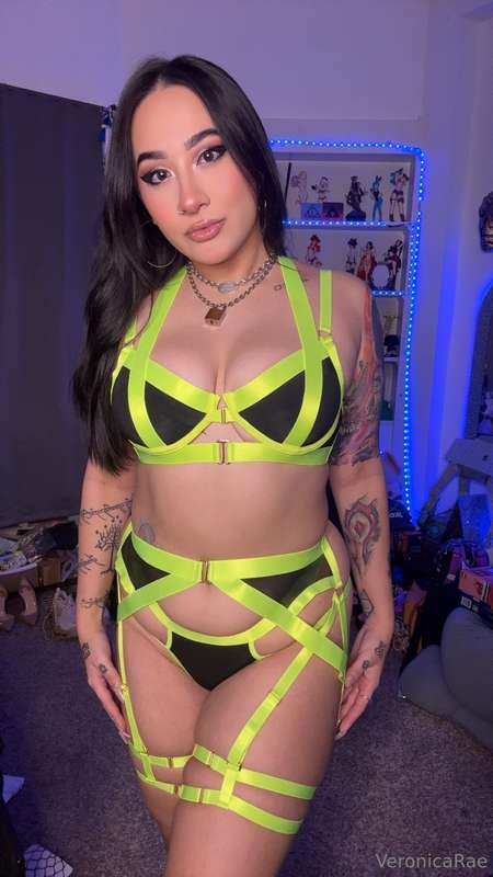 first half of the neon green set I think this is my favorite.. 18