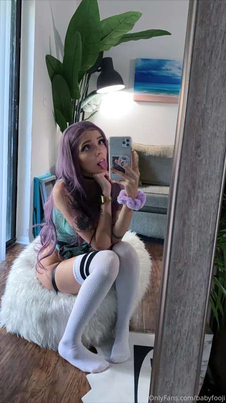 purple and mint green lingerie set pics <3 35