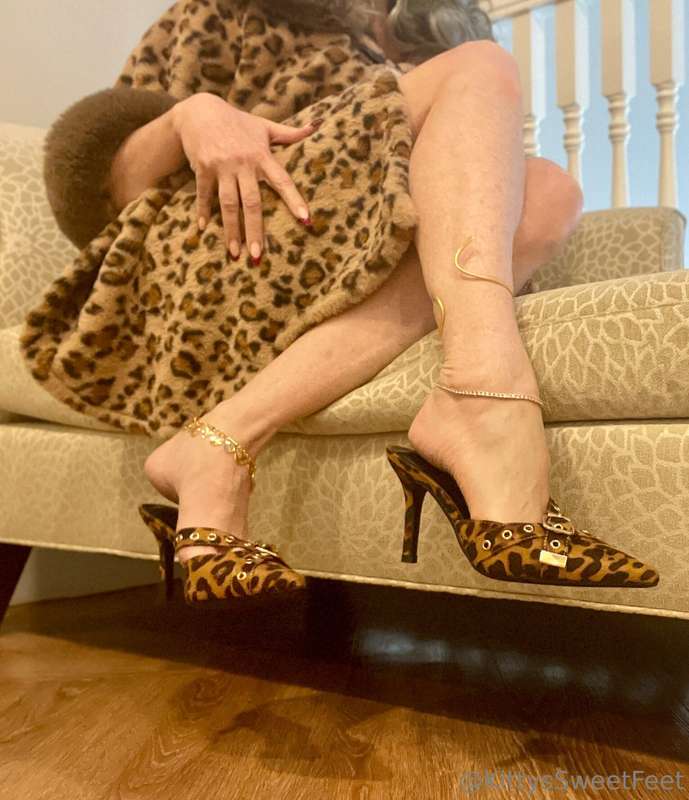 Stretched out on my chaise lounge, draped in a furry cape, m.. 6