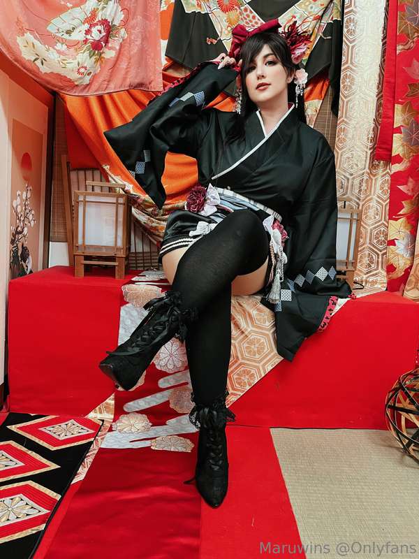 Kimono Tifa! I shot this while I was in Japan last year! Goo.. 2