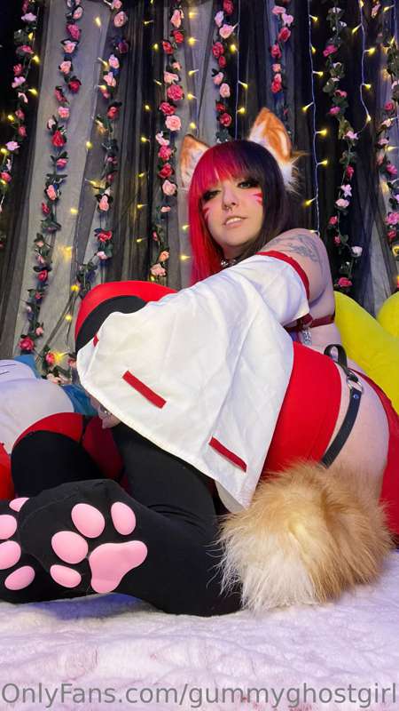 Welcome to my shrine, won’t you please cum inside? 🦊🐾 4
