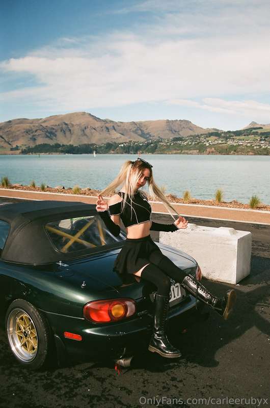 Car girl's first shoot with the nb  6