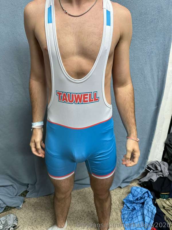 Wrestling singlet wearing private! 35