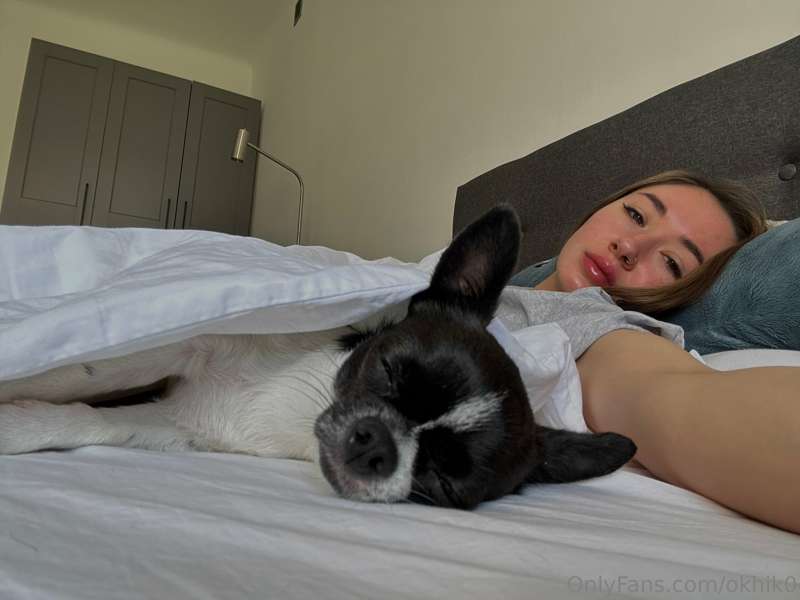 I love waking up with my little friend, but what would we do..