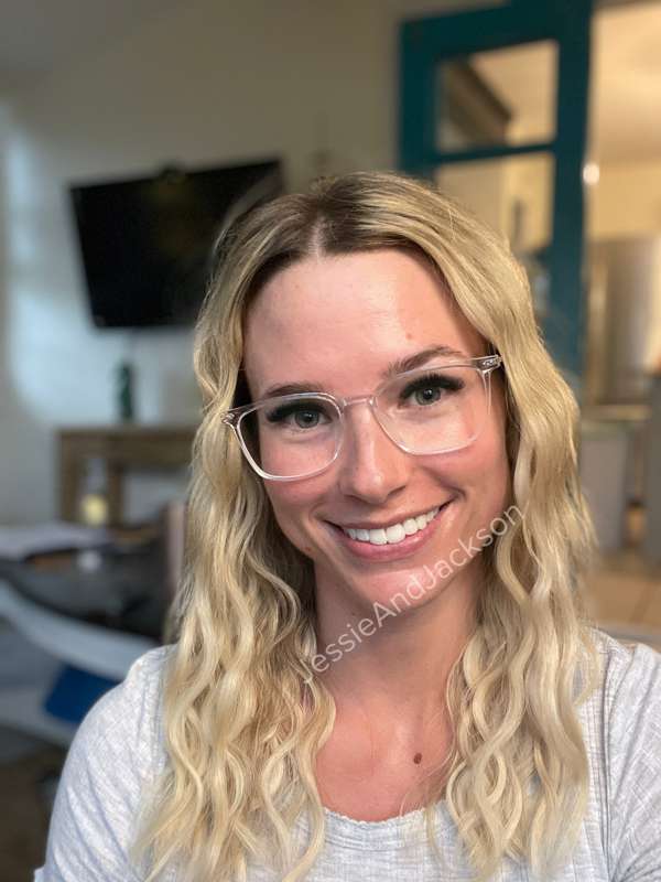 I got some new glasses and needed to see how they looked whe.. 1