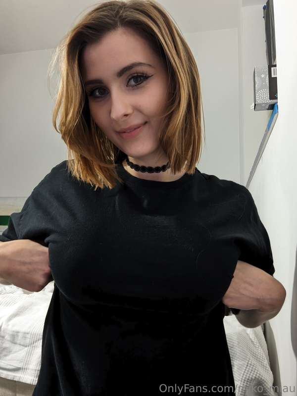 I really love wearing black clothes, do you think my boobies.. 2