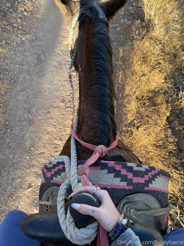 I went horse back riding 2 days ago and haven’t been able to..