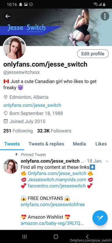 Some other places you can find me! My Instagram is @jesseswi.. 2