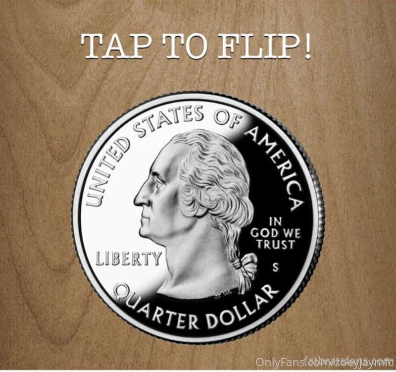 Flip the coin 😋 Tip this post $10 to flip  Heads: $ 50 dolla..