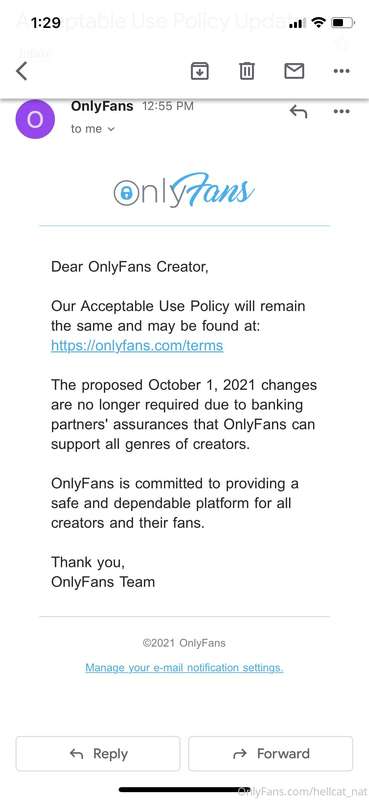 GREAT NEWS! Onlyfans isn’t changing.. because they realized ..