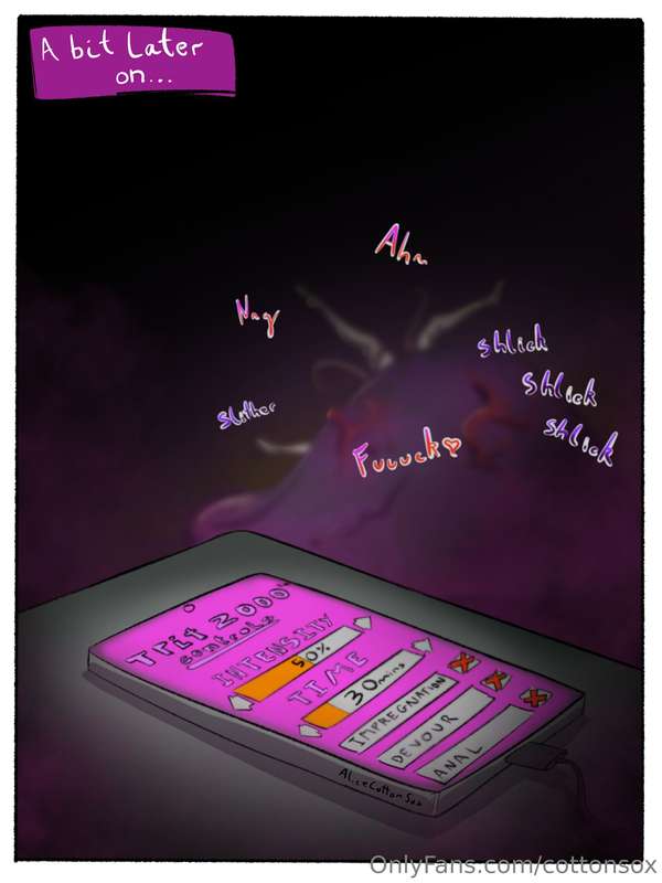 I made a porn comic. It features fictional, fictional tentac.. 4