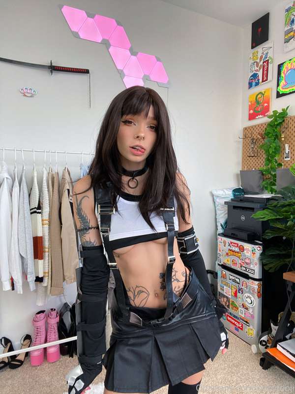BOOBIES AHHA 🥰🥰 Tifa set pt. 1 🖤㊗️🍒😋 6