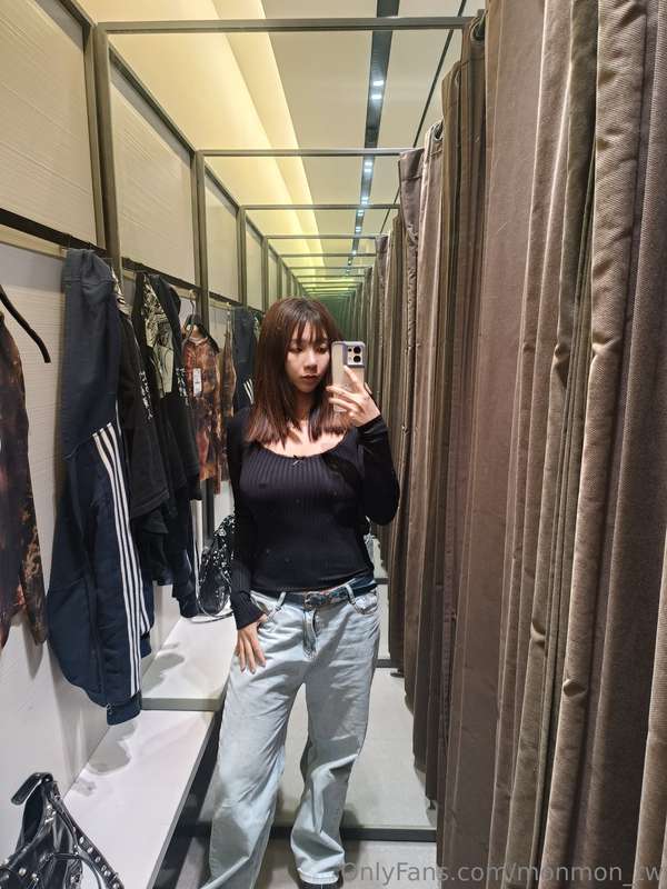 Take some cute video in the fitting room 
