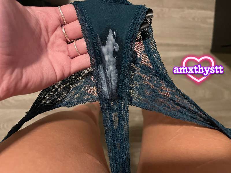 my creamy panties 😋💓 2