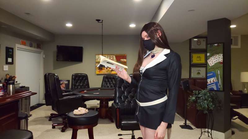 And here's part 2 of the Mia Fey set! This one made me feel .. 8