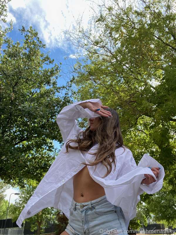 Outside pretending to enjoy nature… really just hoping you’r..