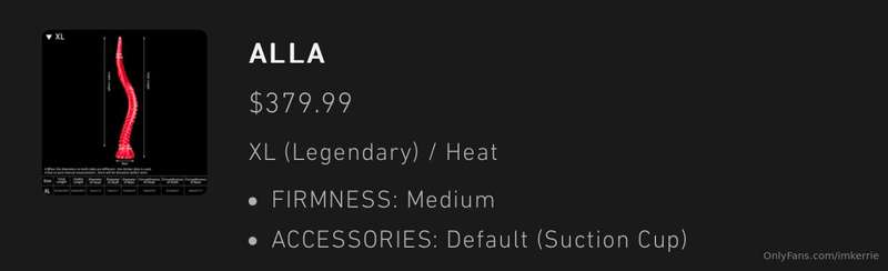 I really want this 40inch tentacle dildo, who’s going to hel..