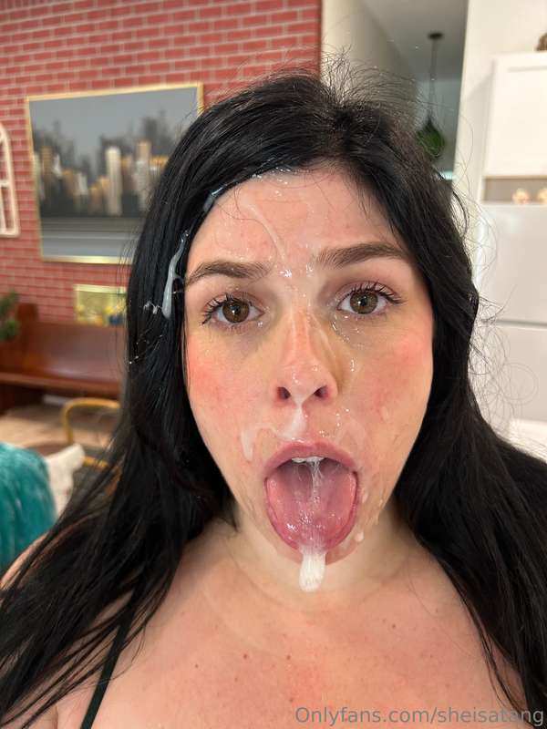 Making me a pretty cumslut  New video out Friday with @devil.. 3