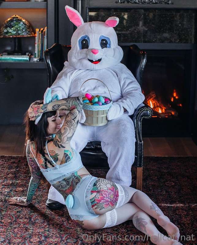 Hoppy Easter from Mr. Bunny & I, this was such a fun photosh.. 3
