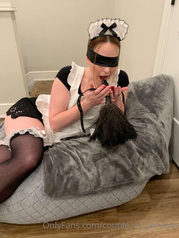 This fuckdoll used its maid feature to clean for its Master... 28
