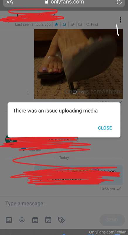 Guys I’m having issues now with onlyfans and I still can’t s..