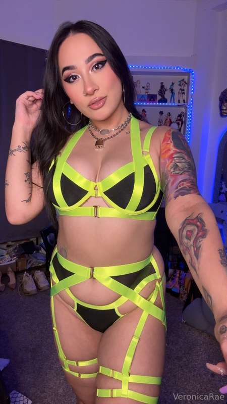 first half of the neon green set I think this is my favorite.. 35