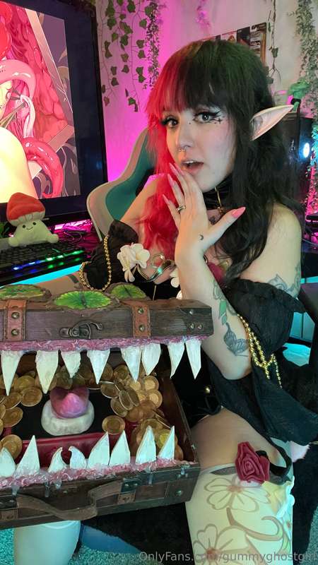 You can call me Gummy the Mimic Slayer 👅 cum on this adventu.. 15