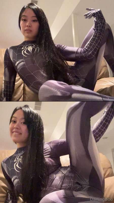 You want me in my SpiderBoo suit or Calvin Klein’s? 🤔