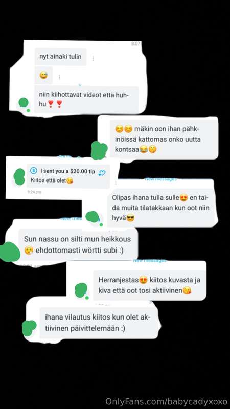 Pieni kooste siitä, mitä palautetta mun maksullisista sivuis..