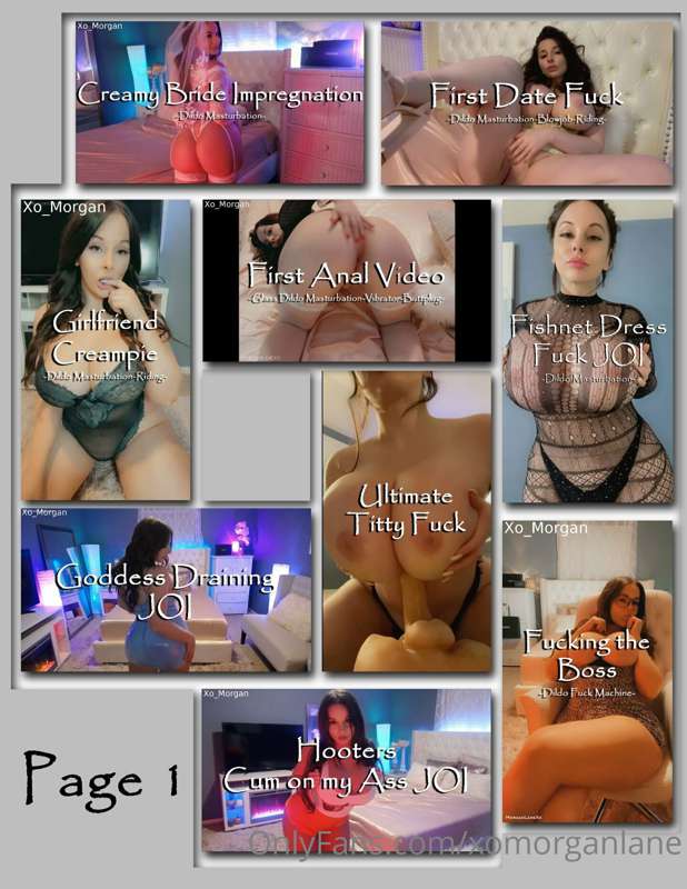 🧴🧴VIDEO CATALOG🧴🧴
✨Pick Any vid - $12 
✨2 for $22 
✨3 for $3..