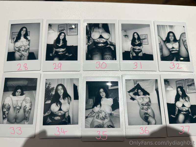 i took so many new polaroids today, send me a message if you.. 2