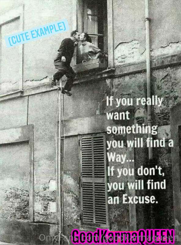 I hope we all GO FOR IT every single day ...

Life is short...