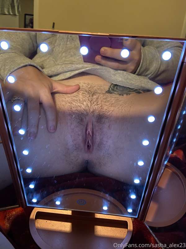 Waiting to shave for a shoot