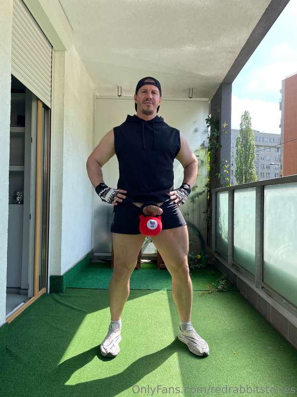 Terrace Workout 15 exclusive XXX pics, long-dong-John in da .. 14