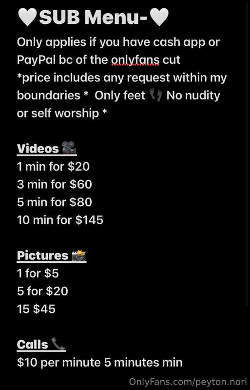 Here is the discounted sub price list! Thank you all for the..
