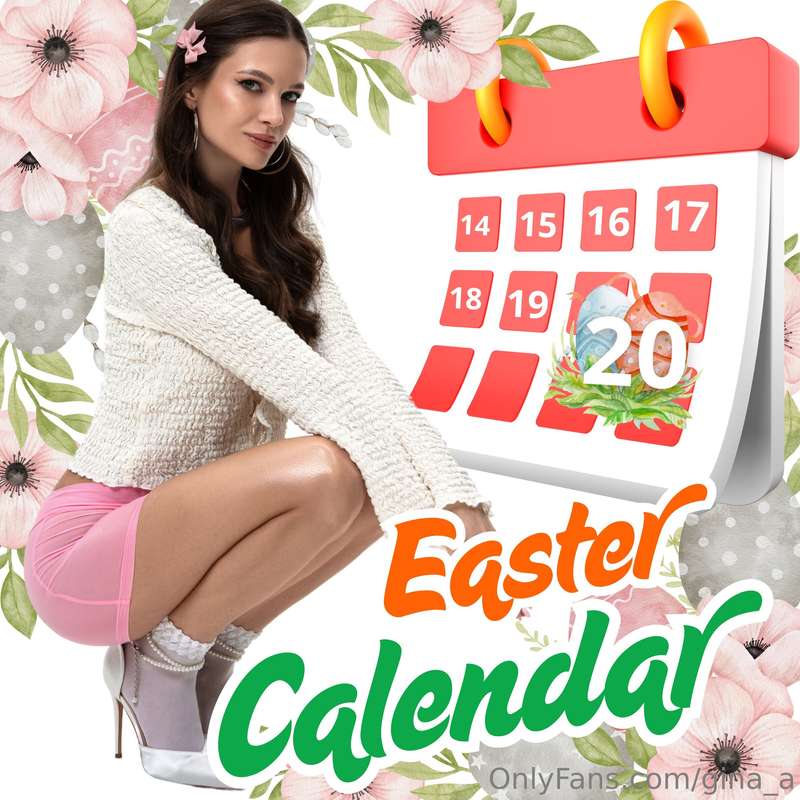 🐣 Easter Wish Calendar 🐣The holidays are near, which means i..