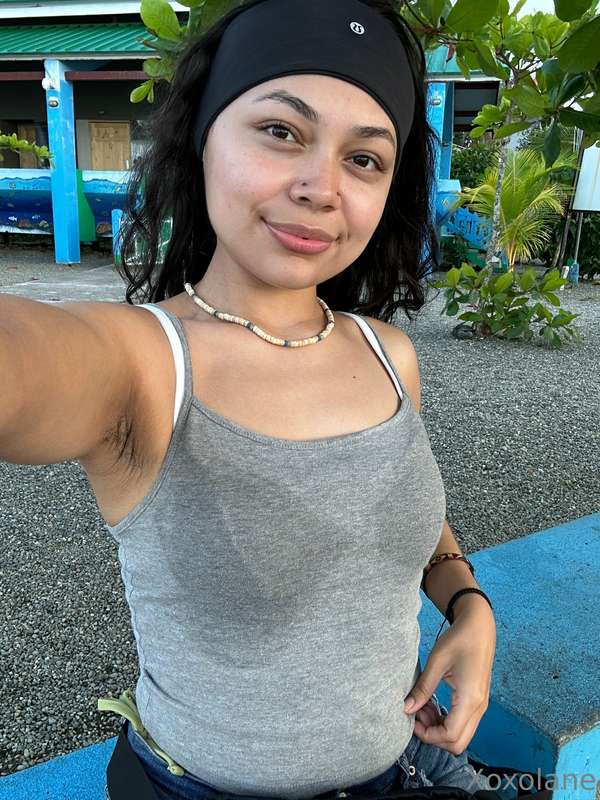 Forgot a change of clothes so I had to rock the wet bra look.. 3