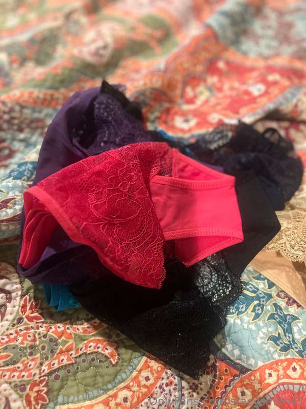 Here’s the new underwear that one of my fans bought me and m..