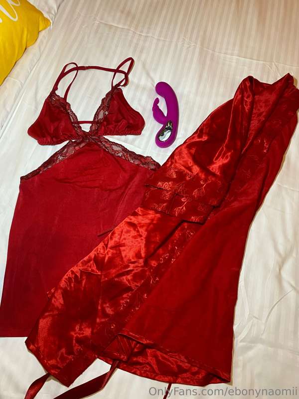 ## Just me, my new dress, and my dildo. I'll be playing with..