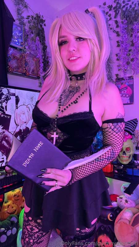 Misa from Deathnote cosplay! ⛓️🥀🖤 Be my Kira? 👉👈 23
