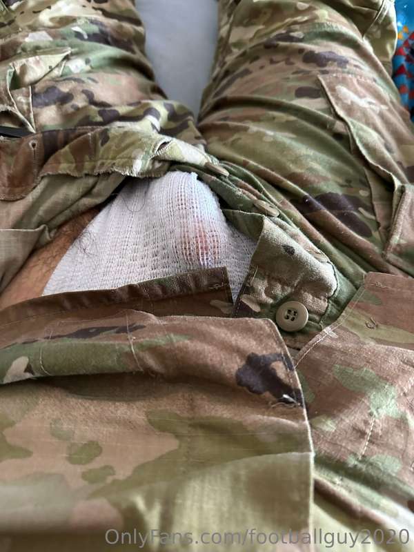 Had a fun jerk off session in uniform and wearing a jock! Ch.. 4