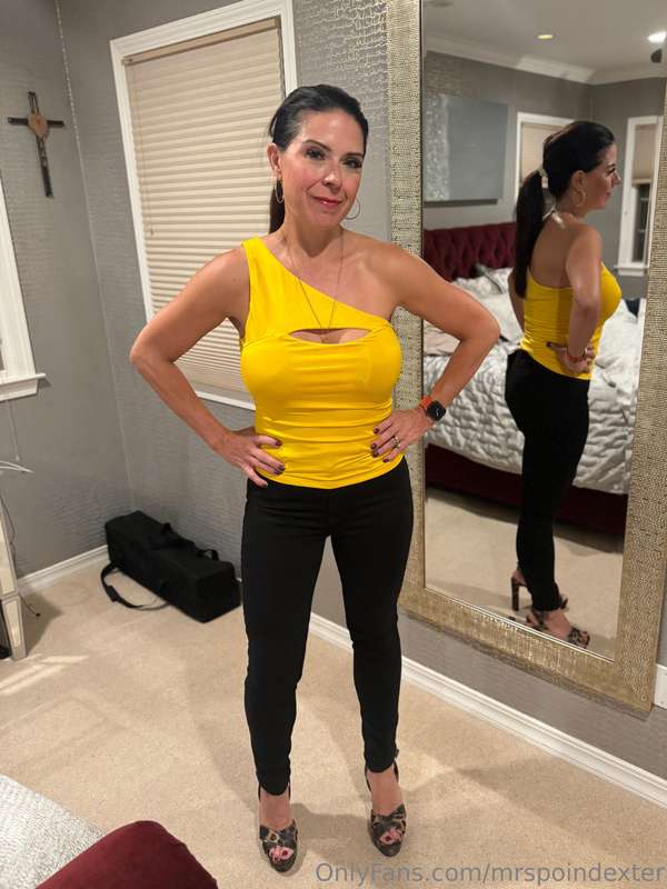 Heading to my hot neighbor mom birthday. How do I look? Ok? ..